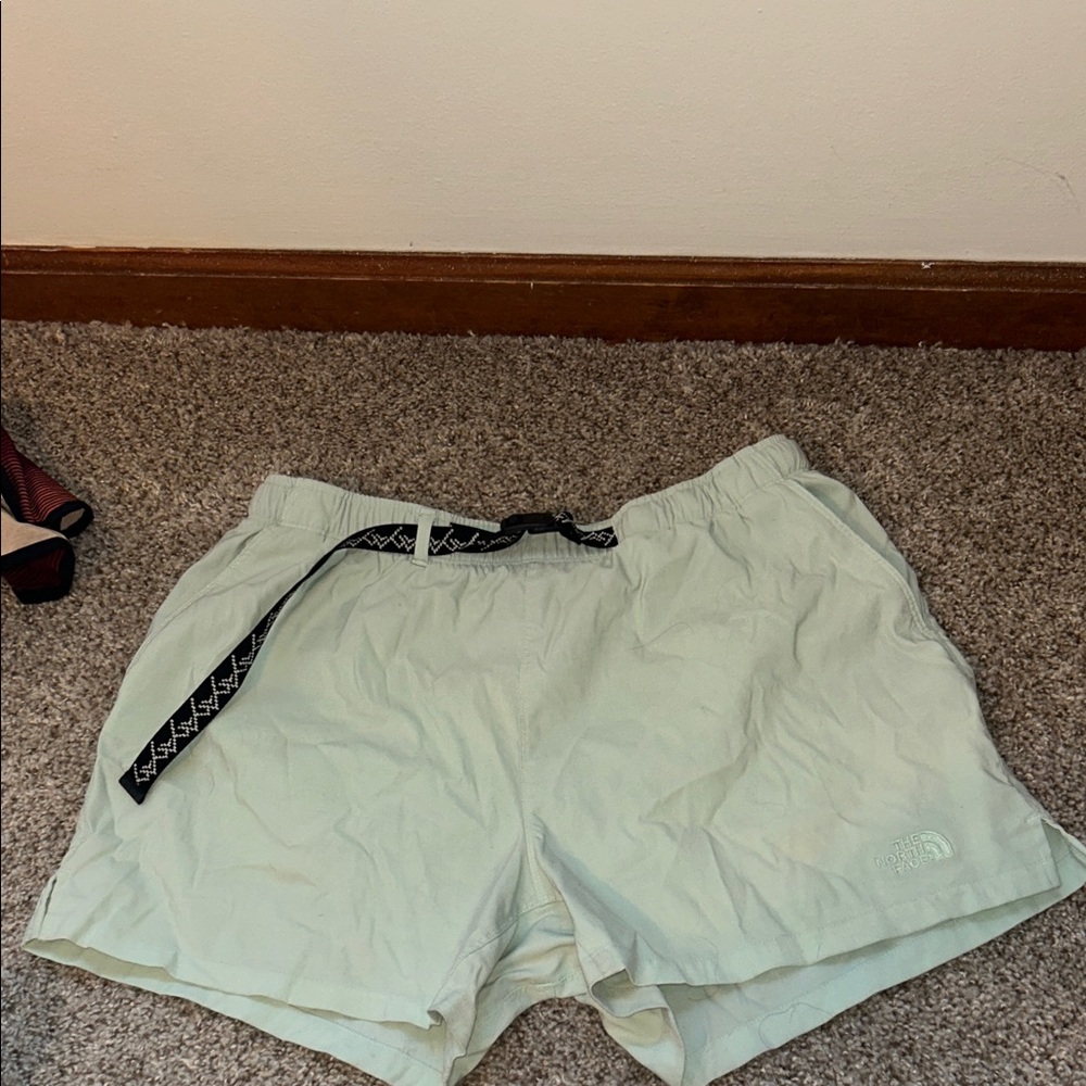 The North Face Mint Green Casual Shorts